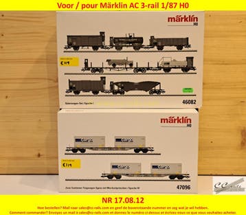 Märklin matériel échelle H0 1/87 locomotives, wagons, rails, Hobby en Vrije tijd, Ophalen of Verzenden, Nieuw