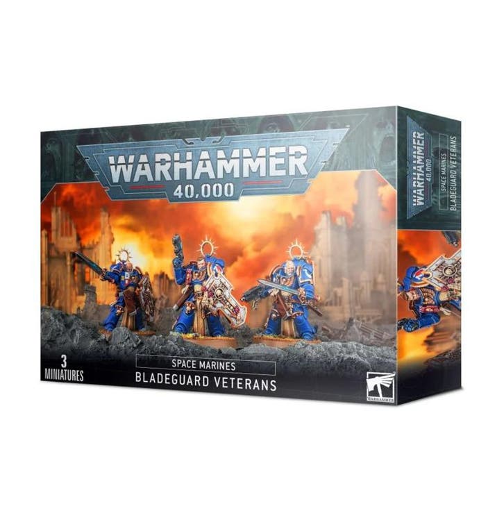 Warhammer 40,000 Space Marines Bladeguard veterans, Hobby & Loisirs créatifs, Wargaming, Enlèvement ou Envoi