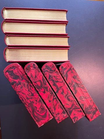 Virgile; Lucrèce - 4 volumes numérotés n°572 – tirage limité