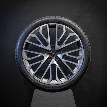 21 inch velgen Audi A6 Zomerbanden 255/35/21   Origineel, Auto-onderdelen, Gebruikt, 255 mm, Banden en Velgen, Personenwagen