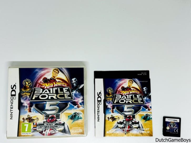 Nintendo DS - Hot Wheels - Battle Force 5 - EUR, Games en Spelcomputers, Games | Nintendo DS, Gebruikt, Verzenden