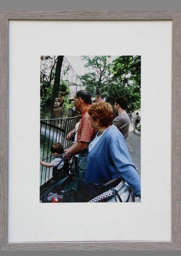 Dan Graham - Family in Antwerp Zoo, Antiek en Kunst