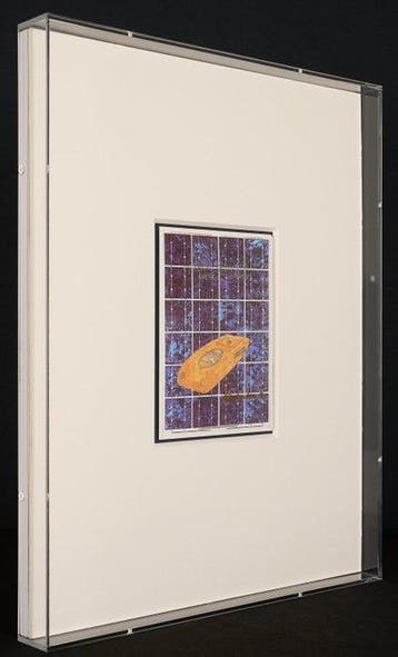 Panamarenko (1940-2019) - Signierte Art Card Thermo Voltaic