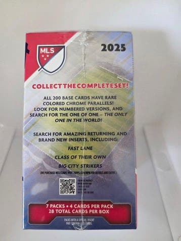 Topps MLS Chrome Chance of Messi! - 1 Sealed box - Excellent, Nieuw