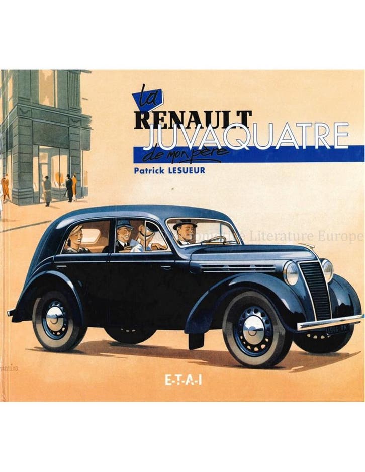 LA RENAULT JUVAQUATRE DE MONPÈRE, Boeken, Auto's | Boeken, Ophalen of Verzenden