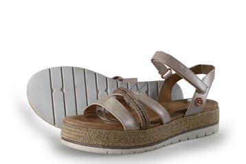 Esprit Sandalen in maat 38 Beige, Kleding | Dames, Verzenden, Beige, Sandalen of Muiltjes, Gedragen