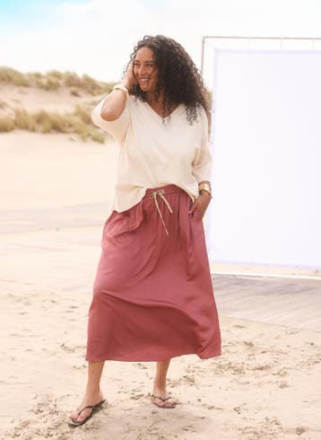 Yest Curve rok Laurine2(50)Maat 46/48 (XL) of groter, Kleding | Dames, Verzenden, Nieuw, Maat 46/48 (XL) of groter, Overige kleuren