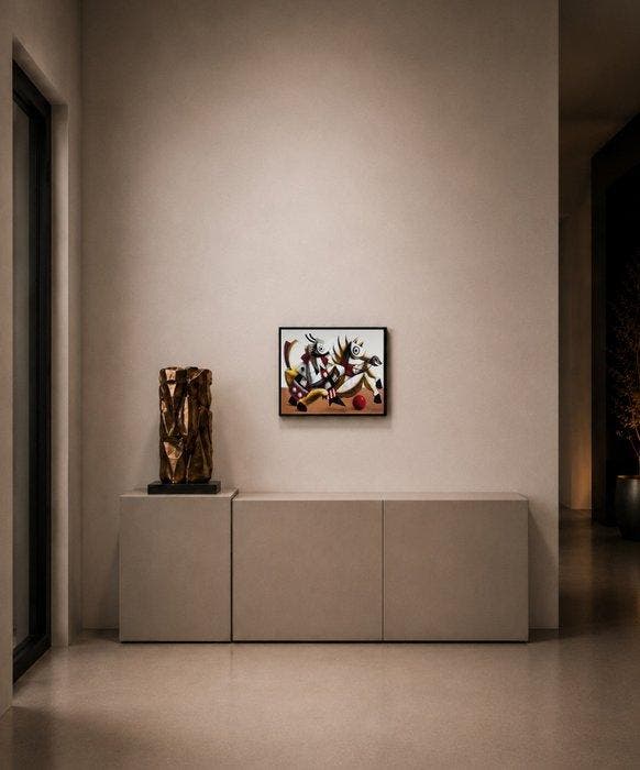 SKEPA - Le cavalier du cirque, Antiek en Kunst, Kunst | Designobjecten