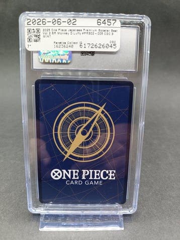 Bandai One Piece Card Game 2025 Monkey D. Luffy PRB02-005