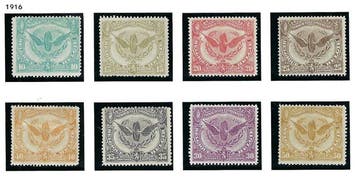 België 1915 - Spoorwegreeks uitgifte Le Havre - OBP/COB, Postzegels en Munten, Gestempeld