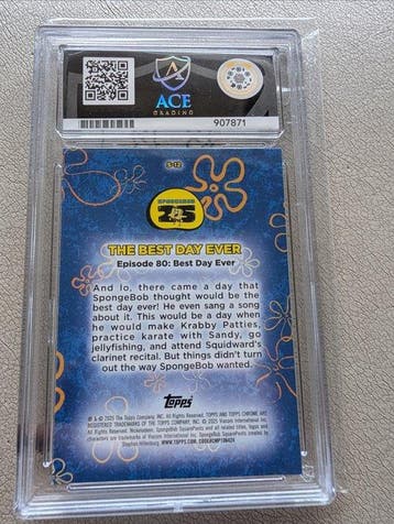 Topps - 1 Graded card - ACE 10, Nieuw