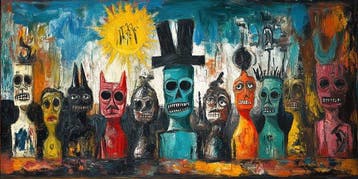 CoCo - Abstract Parade - XXL, Antiek en Kunst