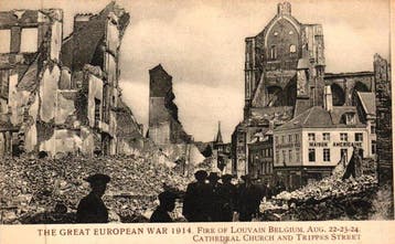 België - Wereldoorlog 1 - Oorlog 1914-18 - België -