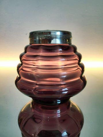 Doyen - Vaas - Glas - pique fleur, Antiquités & Art