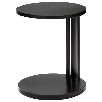 Serax Bijzettafel Laag Beuken Zwart Aura - Showroommodel -, Verzenden, Zo goed als nieuw, Hout, 60 cm of meer