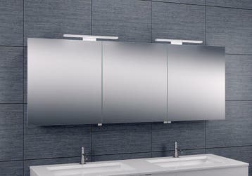 Sanifun Duo-Led spiegelkast Alejandra 1600 x 600, Nieuw