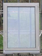 pvc. raam , chassis van 100 x 137  betongrijs, 75 tot 150 cm, Kunststof, Raamkozijn, Nieuw