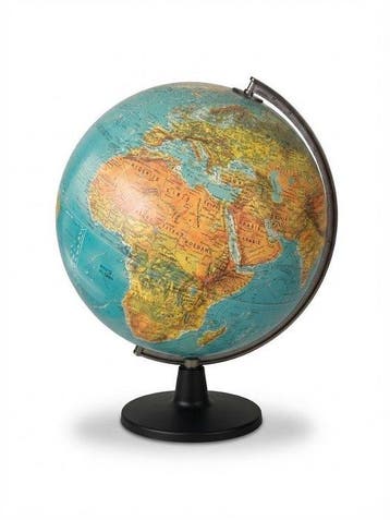 Globe - 2 Vintage (Scan) Globes - 1990-2000