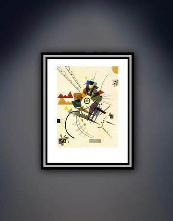 Wassily Kandinsky - Ringsum, 1924.