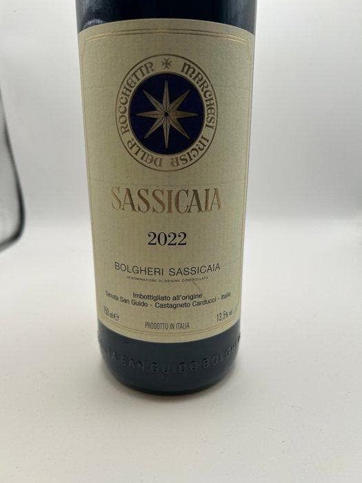 2022 Tenuta San Guido, Sassicaia - Bolgheri DOC - 1 Fles, Verzamelen, Wijnen