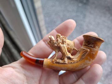 Meerschuim pijp - zeeschuim, Verzamelen, Nieuw