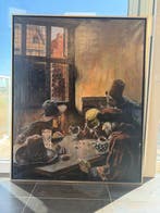 After Georges de La Tour (1593-1652) - Les joueurs de cartes