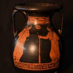 Apulisch Aardewerk Roodfigurige pelike, 23,5 cm - Behorend