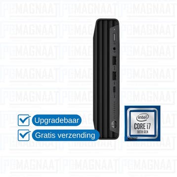 HP EliteDesk 800 G6 DM i7-10700T | 8GB RAM | 256GB NVMe SSD, Computers en Software, Verzenden, Nieuw