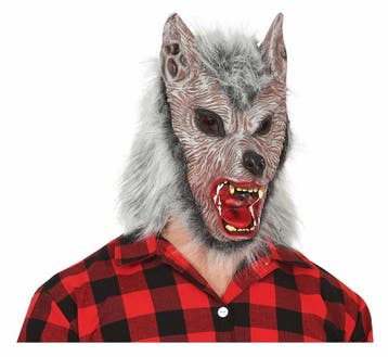 Halloween Masker Weerwolf, Verzenden, Nieuw