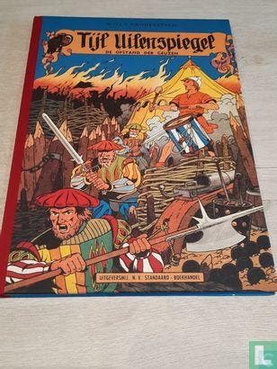 Tijl Uilenspiegel - De opstand der Geuzen - 1982, Eén stripboek, Verzenden, Zo goed als nieuw, Vandersteen, Willy, Verschuere, Karel.