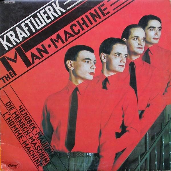 Kraftwerk - The Man • Machine, Cd's en Dvd's, Vinyl | Pop, Gebruikt, Verzenden