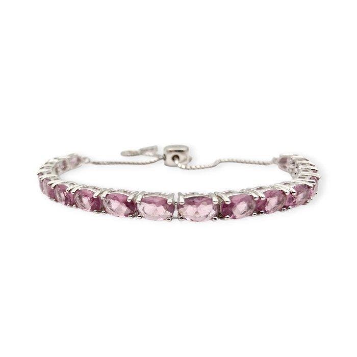 Zonder minimumprijs - Armband Zilver - tennisarmband, Handtassen en Accessoires, Armbanden