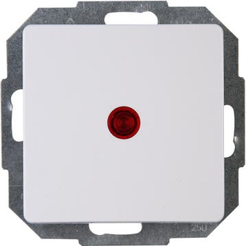 KOPP Paris HK05 1-knops inbouw controleschakelaar wit, Doe-het-zelf en Bouw, Verzenden, Nieuw