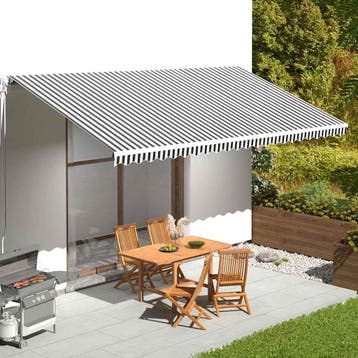 vidaXL Vervangingsdoek voor luifel 600x300 cm polyester, Verzenden