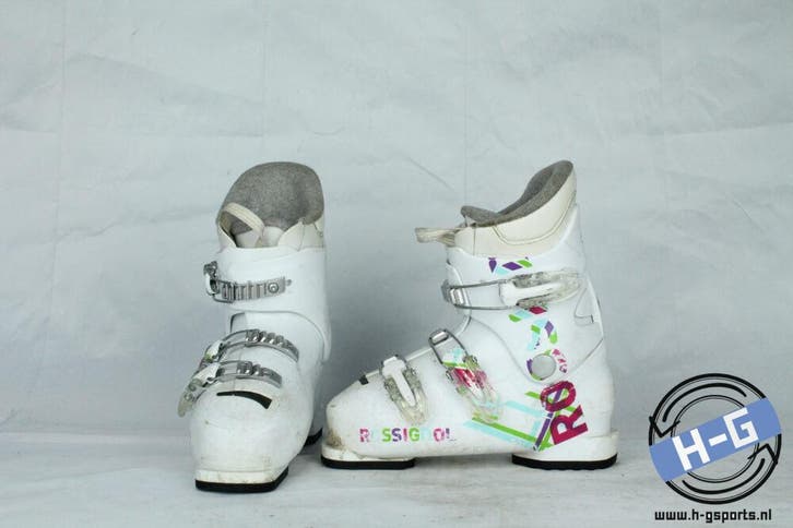 Refurbished - Skischoenen - Rossignol white - 21.5MP/34EU, Sport en Fitness, Skiën en Langlaufen, Ski, Schoenen, Gebruikt, Rossignol
