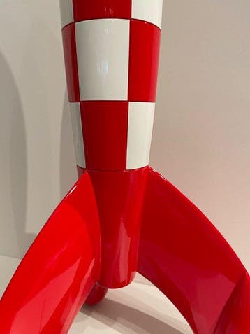 Tintin - 1 Statuette - Moulinsart 46994 - La Fusée - 60 cm, Boeken, Nieuw