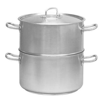 Kookpan | INOX PRO | RVS | 15L | Div. Warmtebronnen | Incl., Verzenden