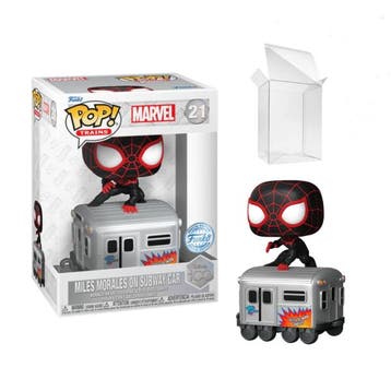 Funko Pop! Marvel  Miles Morales Disney 100th Train Cart US, Verzenden