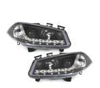 Phares Avant Pour Renault Megane 03-06  Diurne Noir, Verzenden