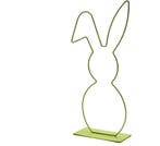 Metalen Frame Haas hangend oor op voet Lime Groen 50 cm