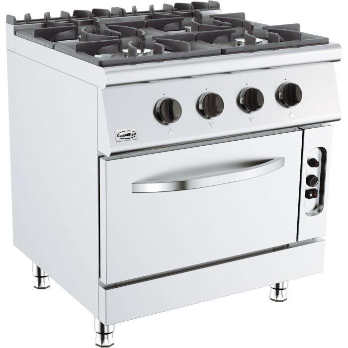 Base 700 Gasfornuis | 4 Branders 4x 6.5kW | Met Gas Oven, Zakelijke goederen, Horeca | Keukenapparatuur, Nieuw in verpakking, Verzenden