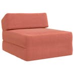 vidaXL Vouwbare Sofa Bed Rood Oranje 60 x 70 x 41 cm Stof, Huis en Inrichting, Verzenden, Nieuw