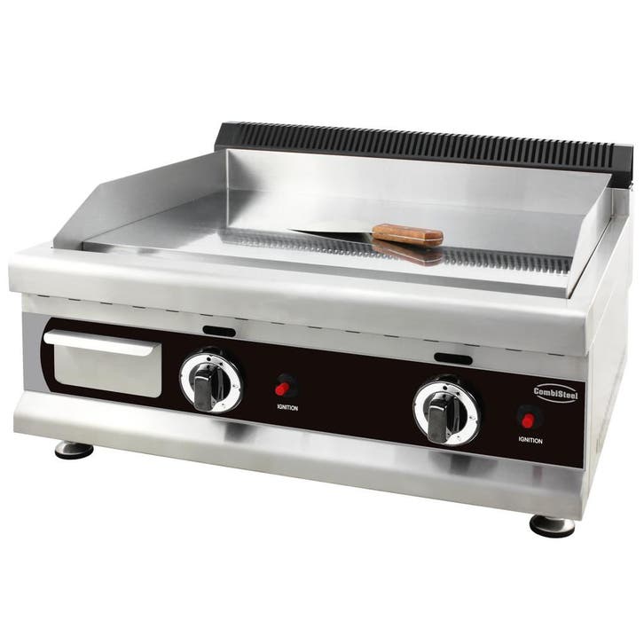 Bak-/Grillplaat | Aardgas | Glad Oppervlak 600x400, Articles professionnels, Horeca | Équipement de cuisine, Envoi