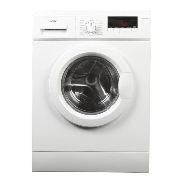 Logik L712WM13 - Wasmachine - 7 kg - 1200 tpm -, Elektronische apparatuur, Wasmachines, Ophalen of Verzenden