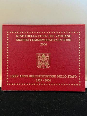 Vatican. 2 Euro 2004 Città del Vaticano (Sans prix de, Postzegels en Munten