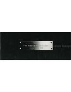 1998 ASTON MARTIN DB7 DUNHILL BROCHURE ENGELS