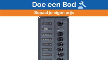 Bieden: BEP circuit breaker panel 6 function 110V - 900-ACM, Watersport en Boten, Ophalen of Verzenden, Nieuw