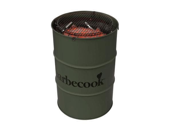 Veiling - Barbecook houtskool barbecue Edson legergroen, Jardin & Terrasse, Barbecues au charbon de bois