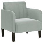 Lichtgrijs Fauteuil met Armleuningen | OP = OP Deal!, Verzenden, Nieuw