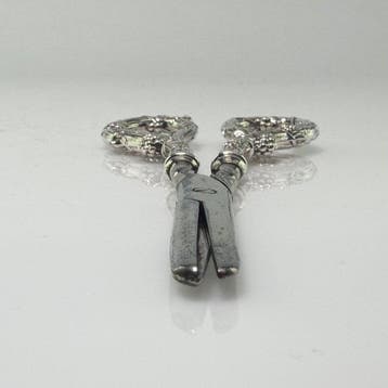 Attr. Bruckmann & Sohne - Druivenschaar - .800 zilver -